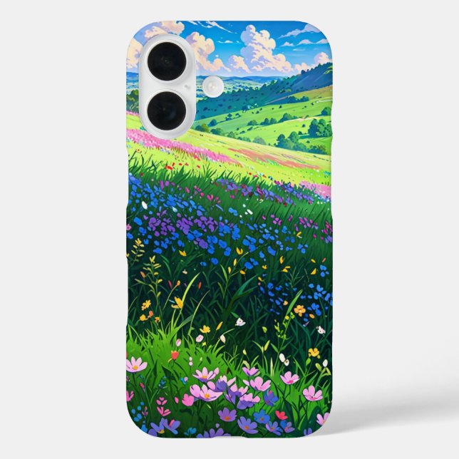 Pastel Spring Hills Case-Mate iPhone Case (Back)