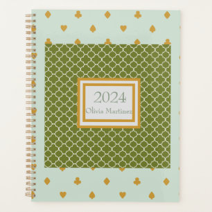 Pastel Spring Personalised Geometric Planner