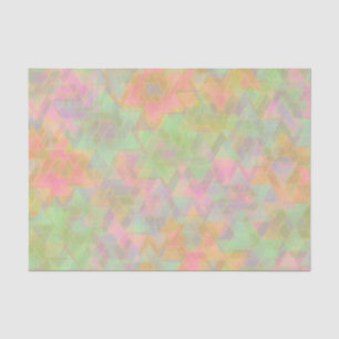 Pastel Star of David Pattern Tissue Paper