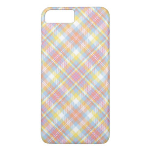 Pastel Stripe Plaid Case-Mate iPhone Case
