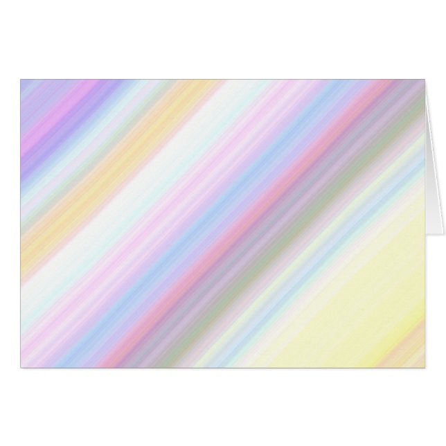 Pastel Stripes (Front Horizontal)