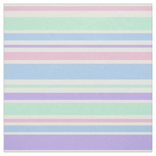 Pastel Stripes Fabric