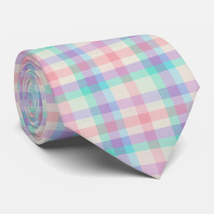 Pastel Stripes Pattern Tie