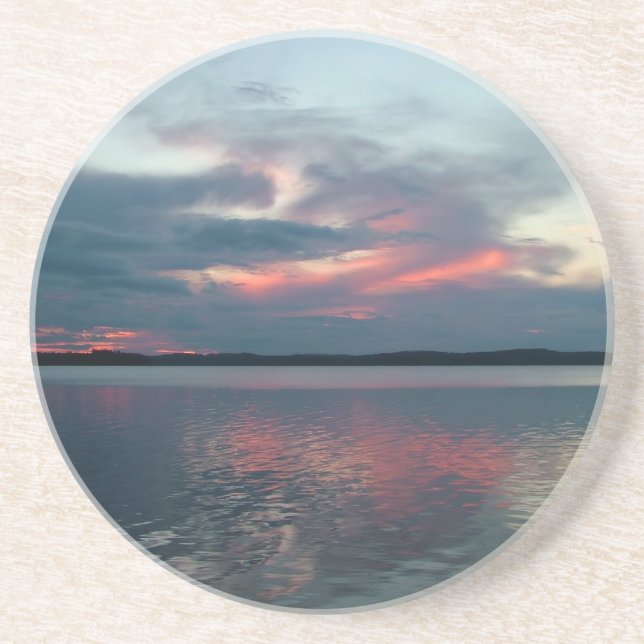 Pastel Sunset custom coaster (Front)
