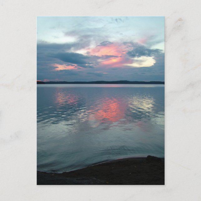 Pastel Sunset custom postcard (Front)
