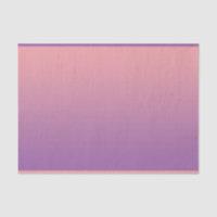 Pastel Sunset Pink Purple Ombre Gradient Outdoor