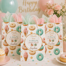 Pastel Sweet Treat Birthday Gift Bag