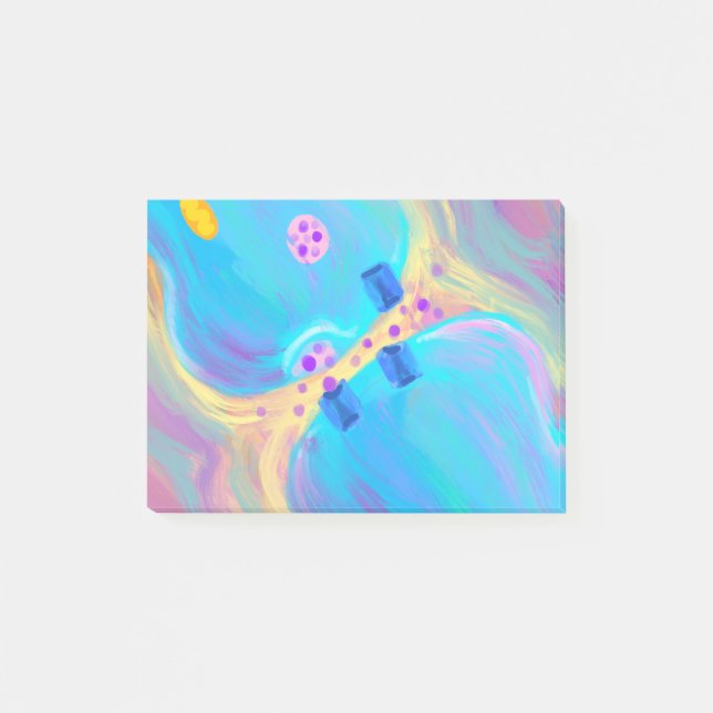 Pastel Synapse Post-it Notes (Front)