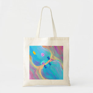 Pastel Synapse Tote Bag