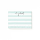 Pastel Teal and Grey Stationery Suite for Women