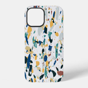 Pastel Terrazzo: Modern Abstract Pattern. iPhone 12 Case