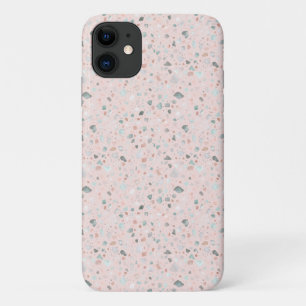 Pastel Terrazzo Print (Pink) Case-Mate iPhone Case