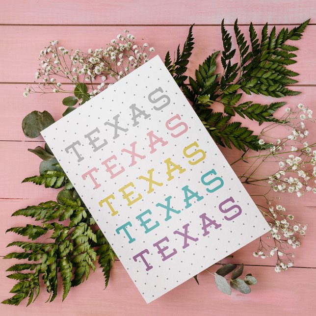 Pastel Texas, Texas, Texas Postcard (Creator Uploaded)