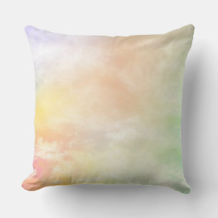 Pastel throw pillow. cushion