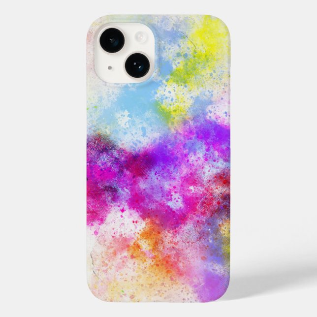 Pastel Tie-dye Case .iPhone / iPad case (Back)