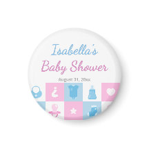Pastel Tiny Icons Baby Showers & Gender Reveals