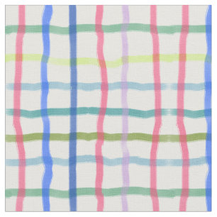 pastel tones plaid fabric
