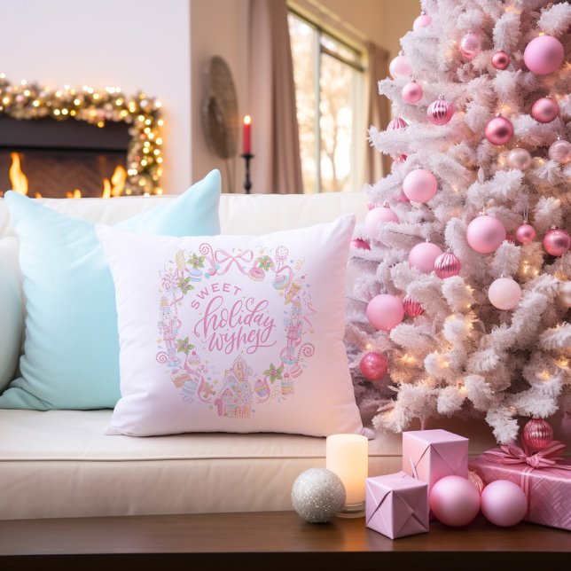 Pastel Treats | Sweet Holiday Wishes Cushion (Creator Uploaded)