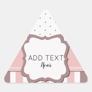 Pastel Triangular Sticker