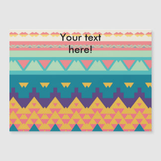Pastel tribal design