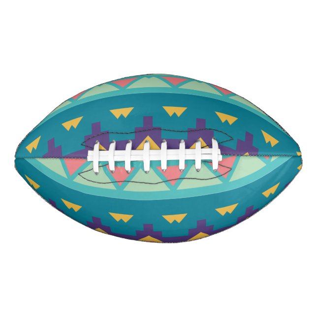 Pastel tribal design football (Front)