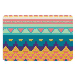 Pastel tribal design magnet