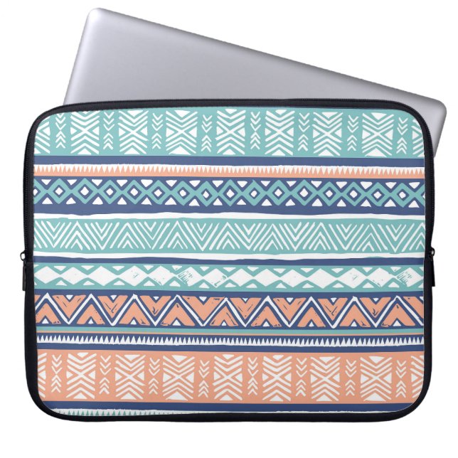 Pastel tribal Navajo: seamless pattern. Laptop Sleeve (Front)