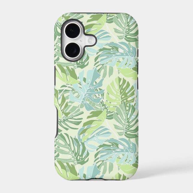 Pastel Tropical Palm Leaves (Back)