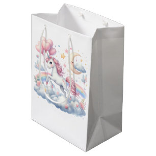 Pastel Unicorn Medium Gift Bag
