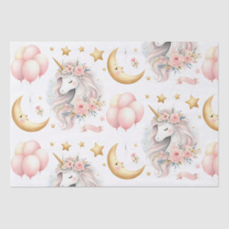 Pastel Unicorn  Tissue Paper
