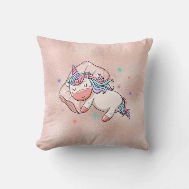 Pastel Unicorn with Matching Back  Cushion (Front)