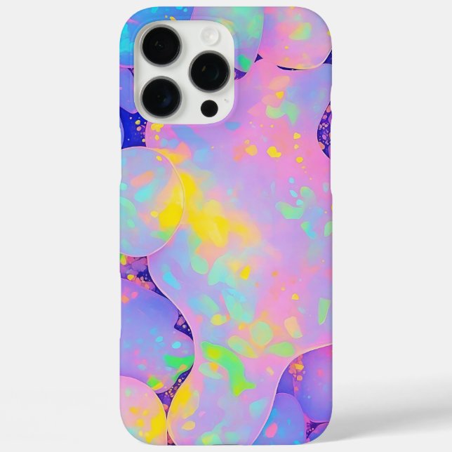 Pastel Vibrant Design Abstract Color Case-Mate iPhone Case (Back)