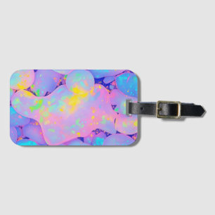 Pastel Vibrant Design Luggage Tag – Colourful