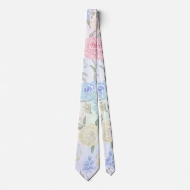 Pastel vintage  tie (Front)