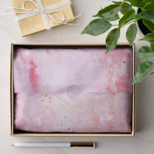 Pastel Watercolor & Galaxy Nebula Abstract Pattern Tissue Paper