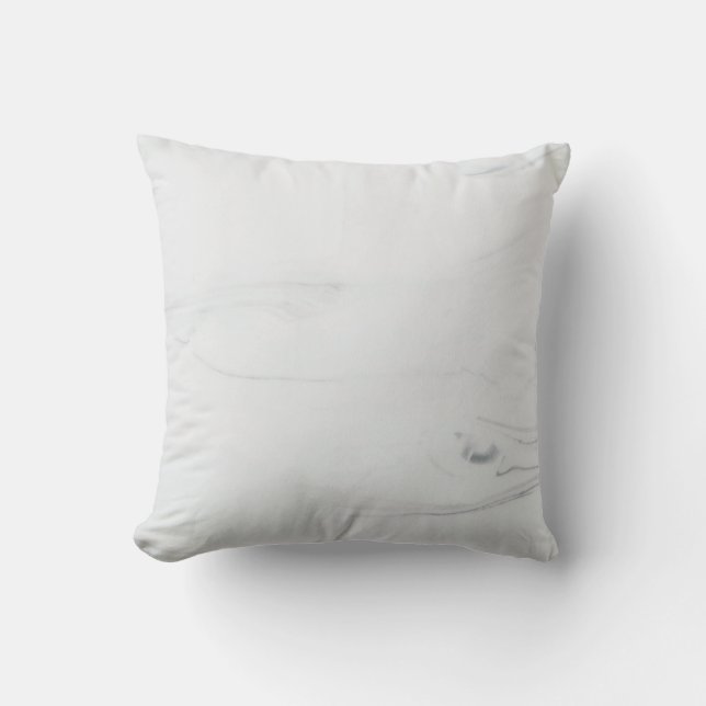Pastel Watercolor Glitter Texture Throw Pillow (Front)