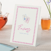 Pastel Watercolor Mahjong Party Favour