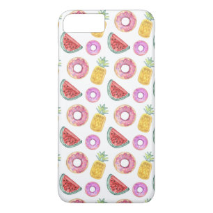 Pastel Watercolor Pool Float Pattern Case-Mate iPhone Case