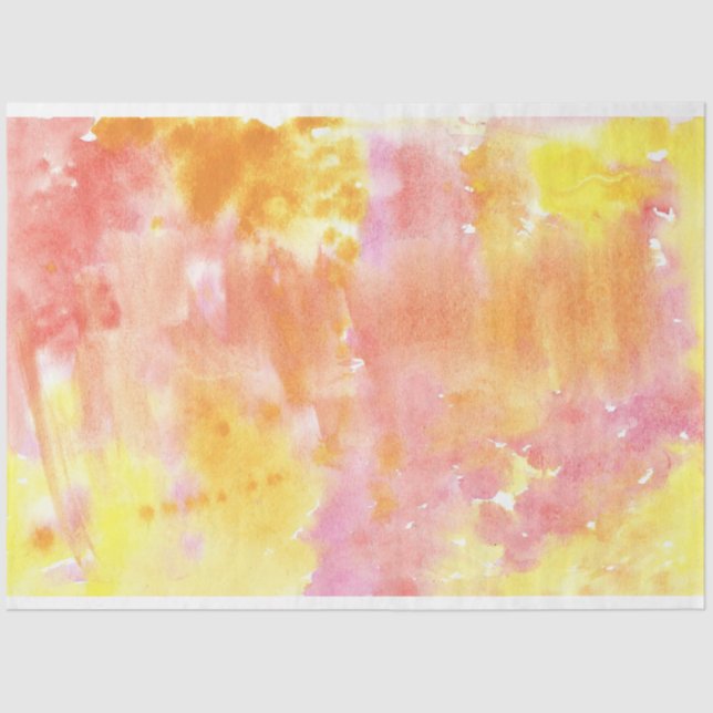Pastel watercolor tissue paper (Front)