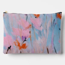 Pastel Watercolor Wildflower Garden