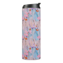 Pastel Watercolor Wildflower