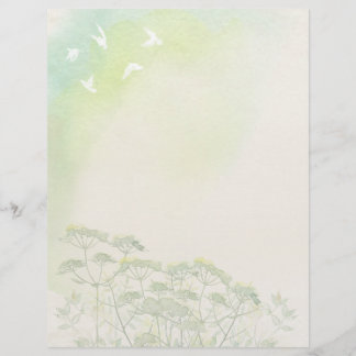 Pastel Watercolour Scrapbook Paper
