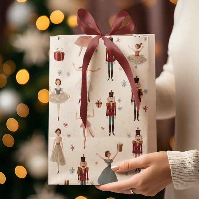 Pastel Whimsical Nutcracker & Princess Gift Bag (Creator Uploaded)