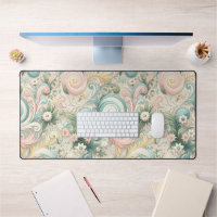 Pastel Whimsy Swirls: A Cottagecore Daydream