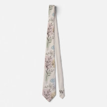 Pastel Wildflower Collage – Chic Floral Geometric