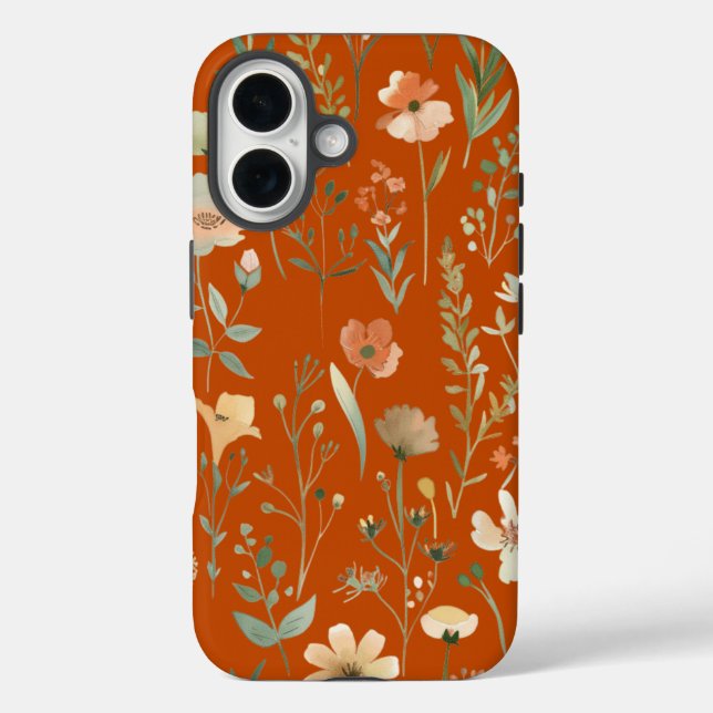 Pastel Wilflowers Case-Mate iPhone Case (Back)
