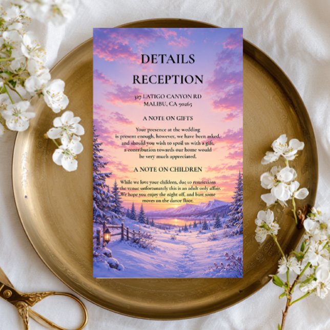 Pastel Winter Vista Beneath Enclosure Card (Creator Uploaded)