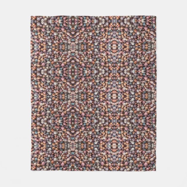 Pastel Wooden Beads Blanket (Front)