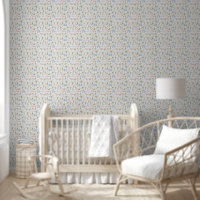 Pastel Woodland Animal and Nature Pattern