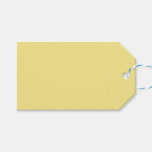 Pastel Yellow Gift Tag